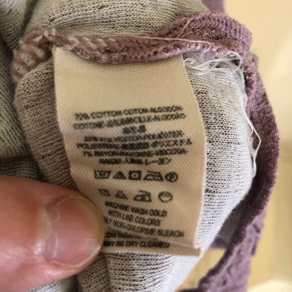 We the Free Free People Women's EUC Oversized Cowl Neck Sweater Pink/Mauve M - Picture 4 of 11